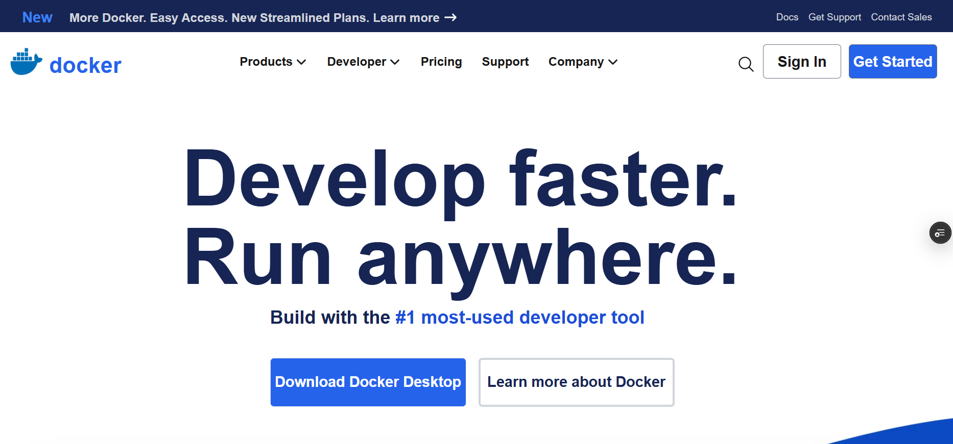 Docker Website Clone